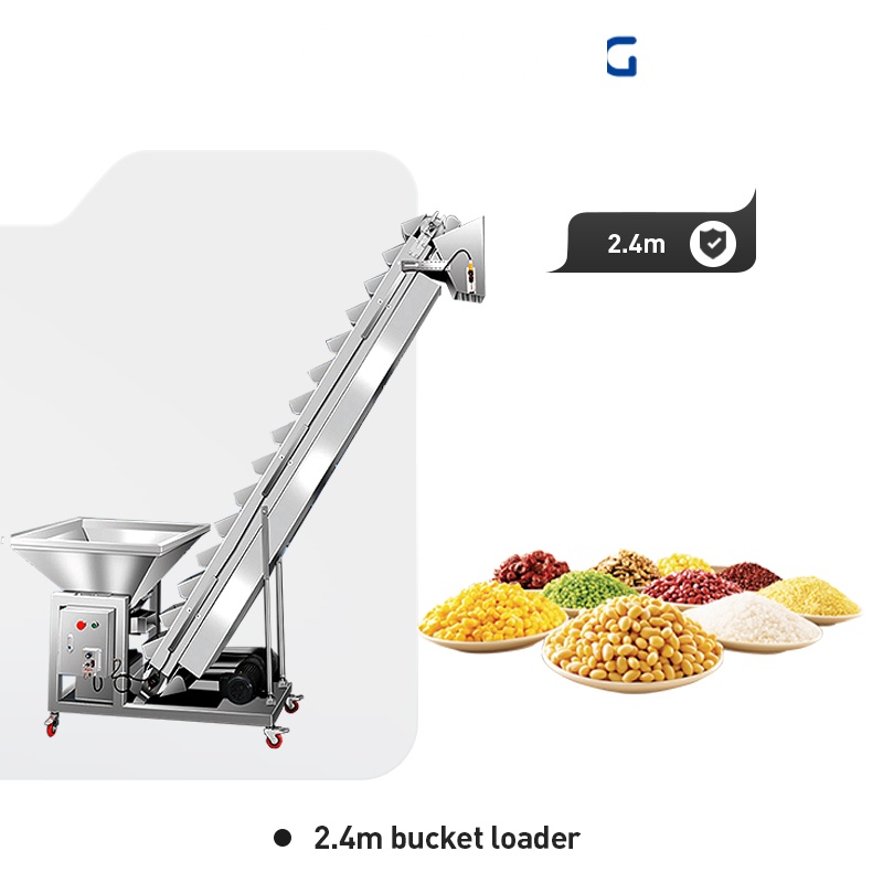 2.4M granule bucket elevator