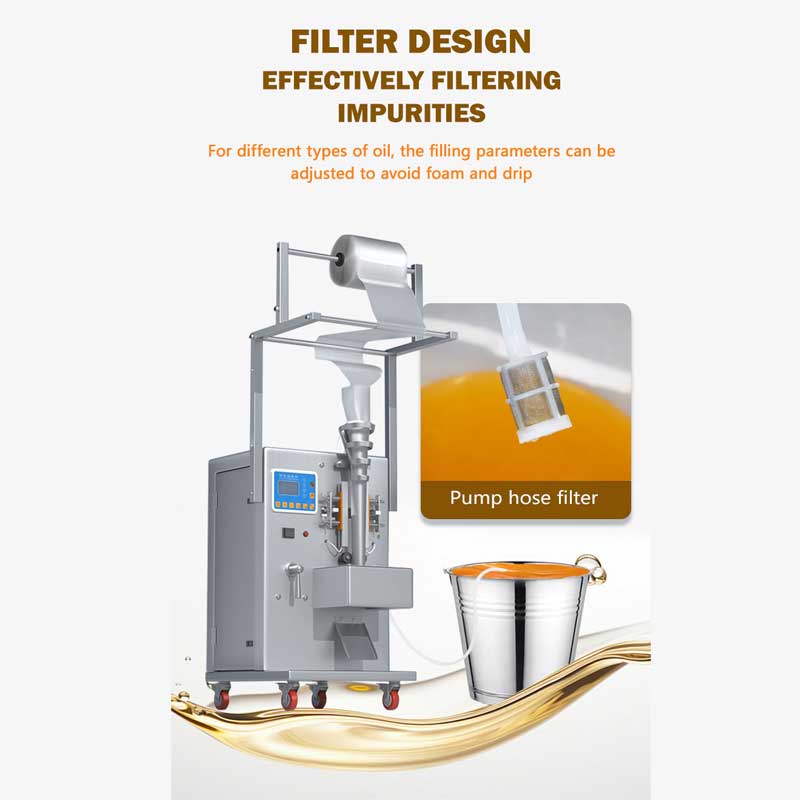 200ml Automatic Edible Oil Packaging Machine 4