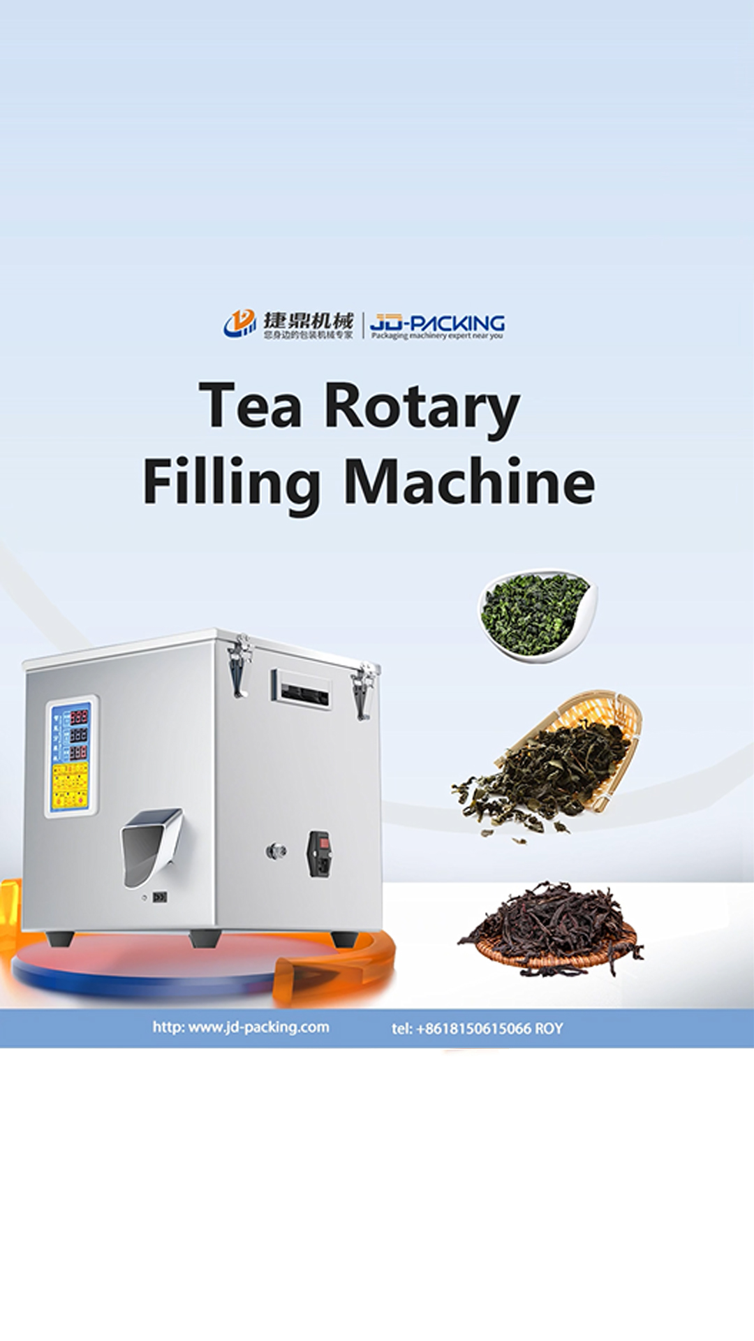 Semi automatic tea filling machine