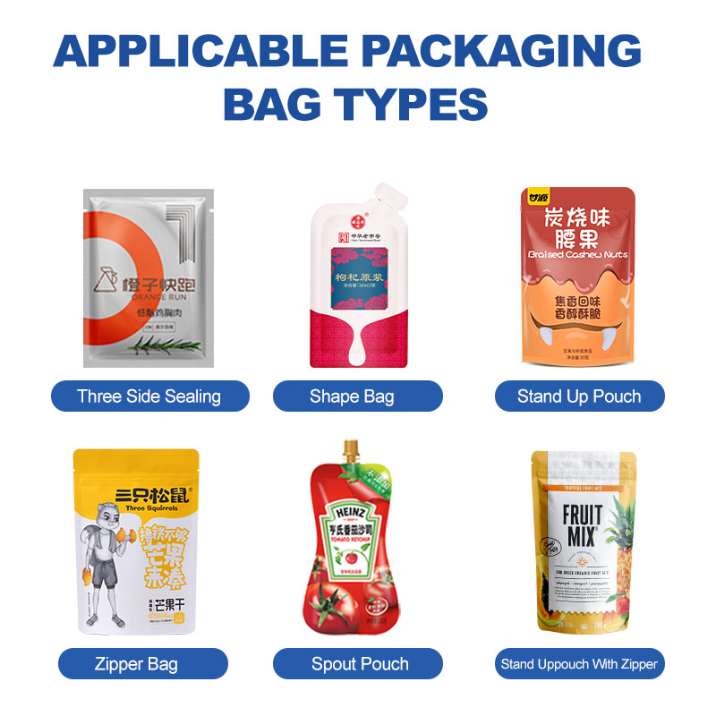 300g screw powder feeding bag packing machine 3