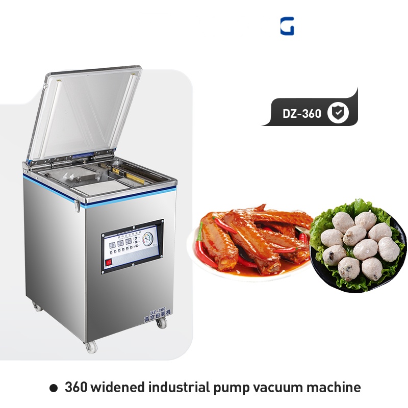 Model 360 widened industrial pump vacuum machine