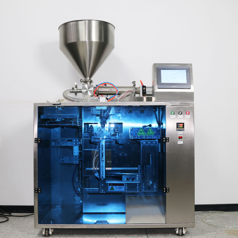 300ML paste feeding bag type packing machine 5