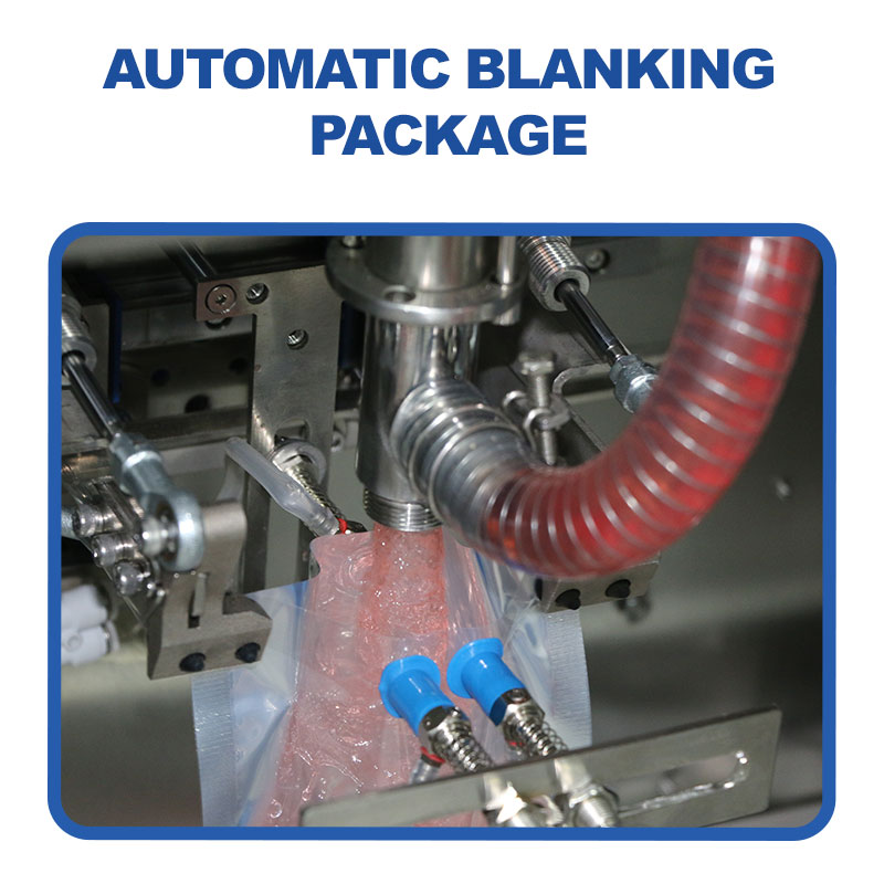 300ML paste feeding bag type packing machine 6