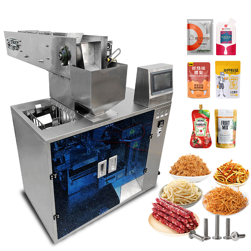 Model 120 Tipping Bucket Premade Bag Packing Machine