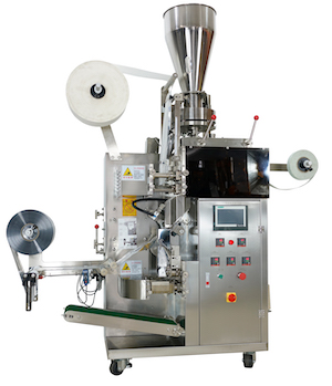 Model 169 internal and external teabag packing machine with line and label 2
