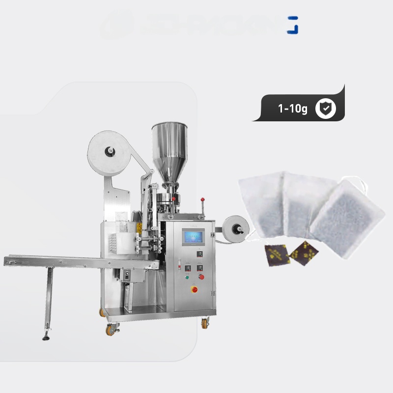 Model 11 tea making and packing machine with line and label bag